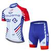 Unisex Cycling Jersey Shorts Set Quick-Dry Mountain Road Bike Apparel Breathable Performance Wear