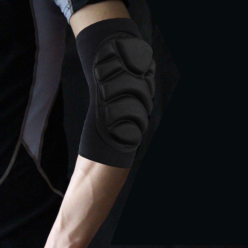 Ajaflowers Elbow Elbow Left and Right Elbow One Size Fits Martial Basketball Guards, Pads, Set, Protectors, All, Arts, Kickboxing, Skateboarding,