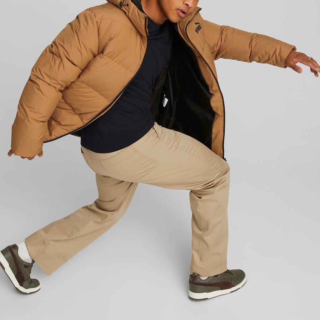 Puma Down Puffer Jacket Men Jacket Brown 849987-74