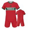 Marokko Fußball Set Fußballtrikot Hose Set Team Trainingsuniform