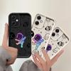 Cute Astronaut Phone Case for Xiaomi Redmi Note 11 Pro 5G 12S 11S 12 13 11 Pro Plus 10S 10 Pro 13 5G Capa Coque Cover