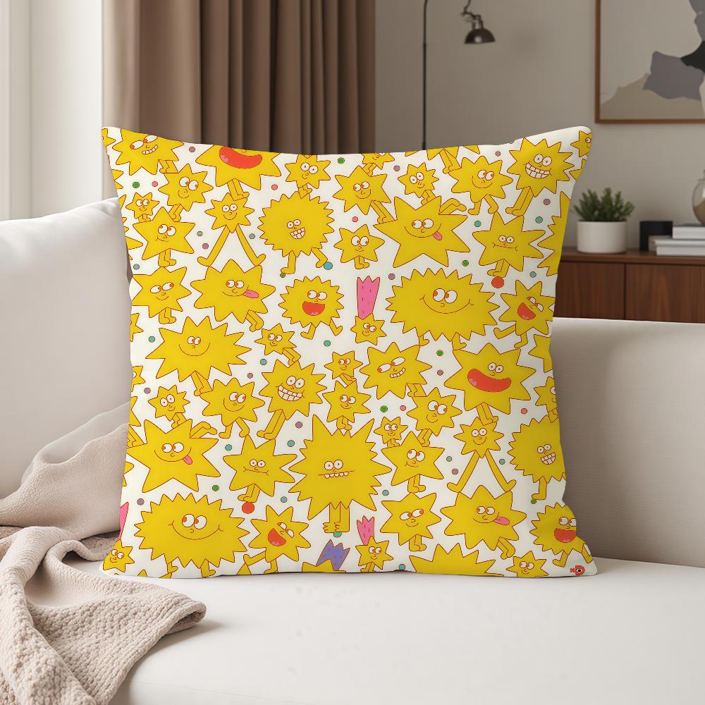 

Art Illustration N-nina Dzyvulska Pillow Case Suitable For Bedrooms Living Rooms Cars Home Decoration 12x12Inch