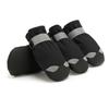4pcs Lightweight Dogs Shoes with Reflective Striped Dogs Comfortable Dogs Daily Walking Booties Lightweight Cats Shoes