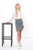 Girls’ Classic Jacquard Skirt – Soft Stretch Fabric & Knee-Length Elegance, Any Season, 6286-086 HC