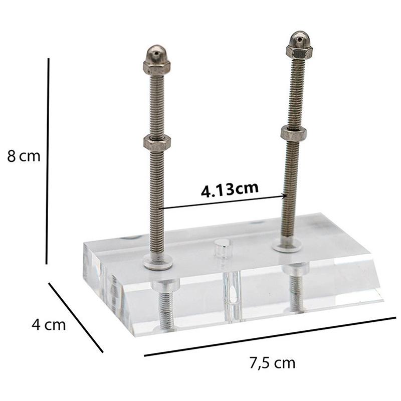 Ścienny Uchwyt na Deskorolkę Stojak na Deck Luksusowy Uchwyt do Przechowywania Deskorolki Wzmocniony Akrylowy Stojak na Deskorolkę