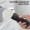 L8RE Electric Groin & Body Hair Trimmer for Men Waterproof Pubic Hair Trimmer for Men Rechargeable Groomer Trimmer Shaver