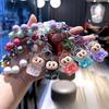 Oil-impregnated Colored  Labubu Bead Cloth, Phone Case, Chain Bead String, Doll, Schoolbag, Sand Bottle, Small Pendant Gift