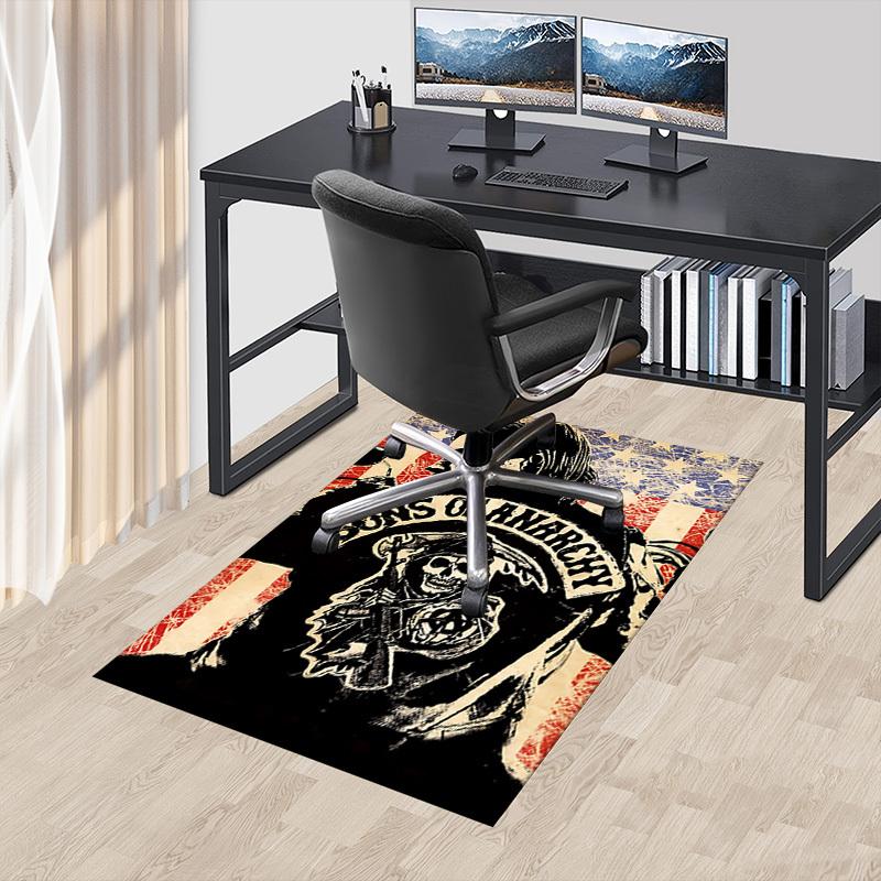 1pc Sons of Anarchy Carpet, Office Rug Outdoor Mat Home Decor Area Carpet Festival