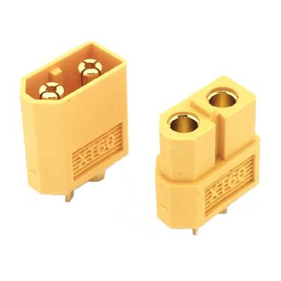 XT60 Male Female Power Battery Plug Battery Power Supply Interfaces Connectors XT60 Clamping Type Power Socket