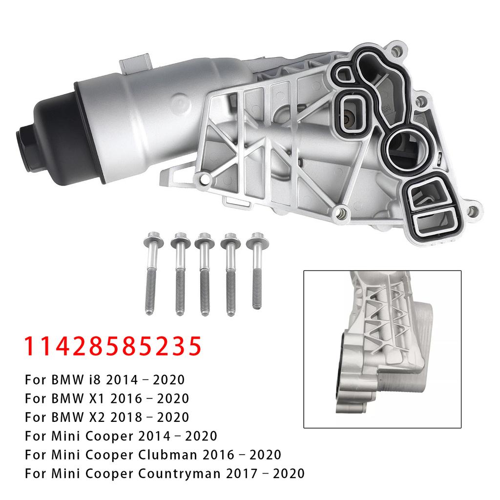 Oil Cooler Filter Housing 11428585235 For Mini Cooper BMW i8 2014-2020