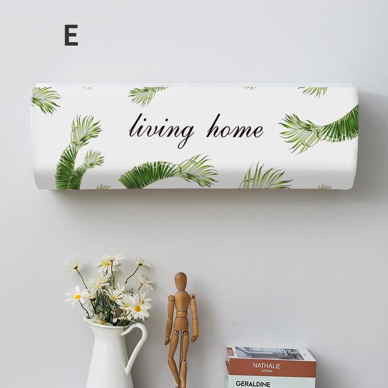 Nordic Air Conditioner Deksel Innendørs Pastoral Hengende Air Conditioning Beskyttelsesklut Støvtett deksel Ins Home Decor Protection Case