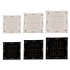Elegant Velvets Tablecloth Portables Divination Mats with Mystical Artwork for Spiritual Meditations and Home Decoration