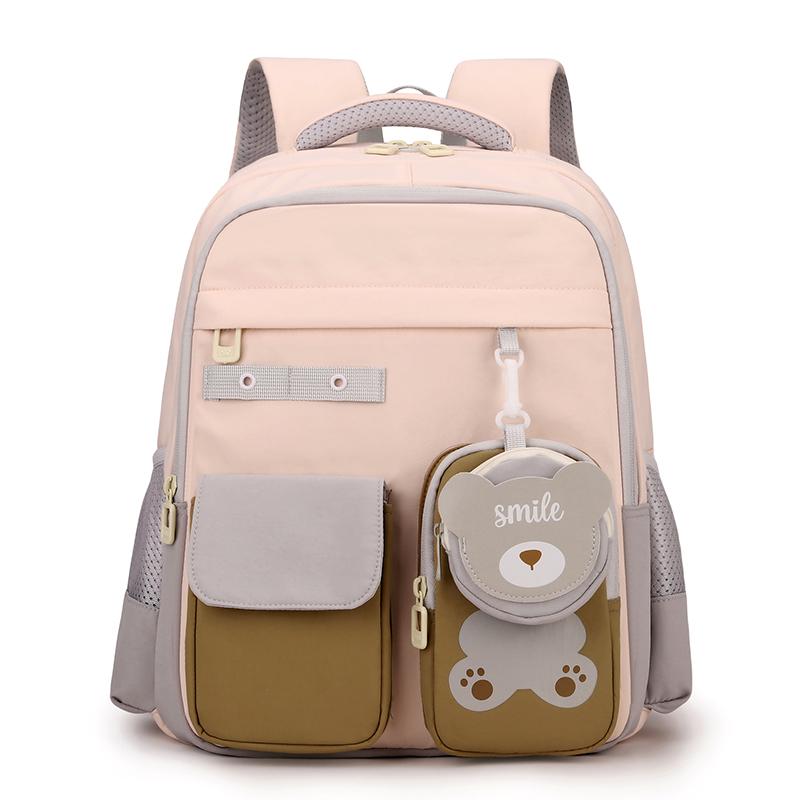 Cartoon Children's Schoolbag Boys and Girls Backpack Lightweight Ridge Protection Backpack