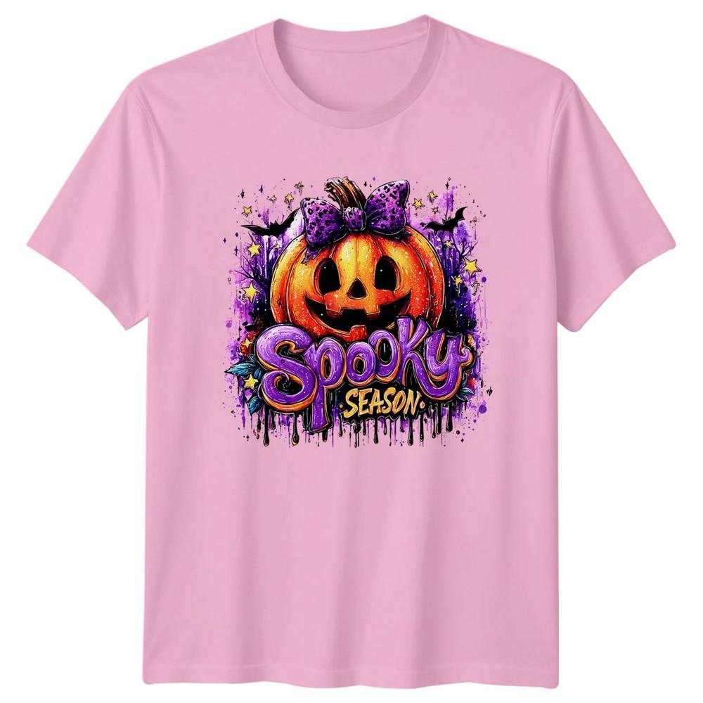 Spooky Season Halloween Pumpkin Unisexs TShirt Unisexs Tee Graphic Unisex