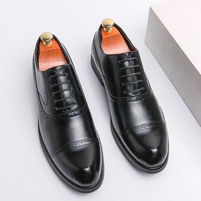 Retro spitze Lederschuhe große Größe polieren Business-Kleid Büro Jugendschuhe Trend
