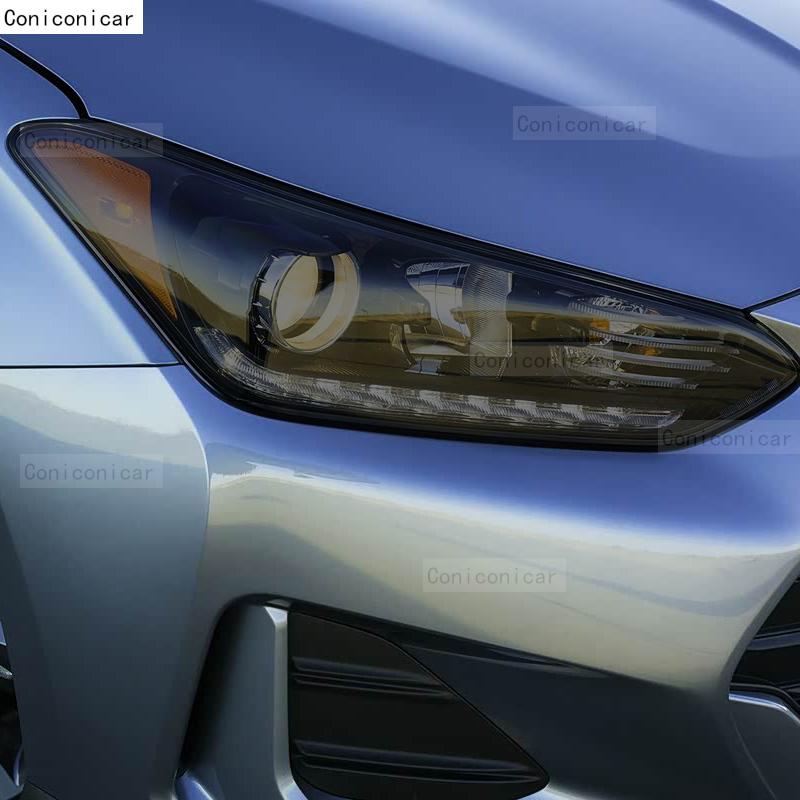 For HYUNDAI VELOSTER - Car Headlight Tint Black Protective Film Cover Protection Transparent TPU Sticker Accessories