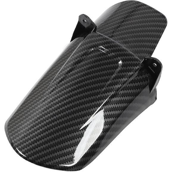 KIMISS Rear Wheel Mudguard for SUR RON Light Bee X, Carbon Fiber Pattern Motorcycle Splash Guard, Tire Splash Proof Replacement