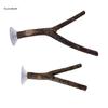 3lots Birds Perches Stand Suction Cup for Window Parrots Shower Perches Stand 11UA