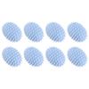 8pcs Washing Ball PVC Laundry Depilation Hedgehog Dry Clothes Ball for Washing Machine