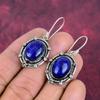 Lapis Lazuli Earrings Handmade Jewelry, 925 Solid Sterling Silver Earrings Designer Gemstone Jewelry Earrings, Gift For Mom