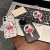 Hello Kitty Strawberry Magnetic Acrylic Case for iPhone 17 Pro Max, 15, 14, 13 Pro, 12