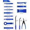 Trim Removal Tool, Car Panel Dashboard Door Audio Trim Removal Tool Kit, Auto Clip Pliers Fastener Remover Set, Plastic Pry Tool,Automotive Upholstery