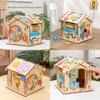Sides Kids Six Wooden Busy House Educational Toy With Cognitive Learning Gift