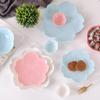 Japanische Sakura Bone China Speiseteller Kirschblüten Glasur Keramikteller Steak Obst Nüsse Tablett Salatschüssel Snackschalen Teller