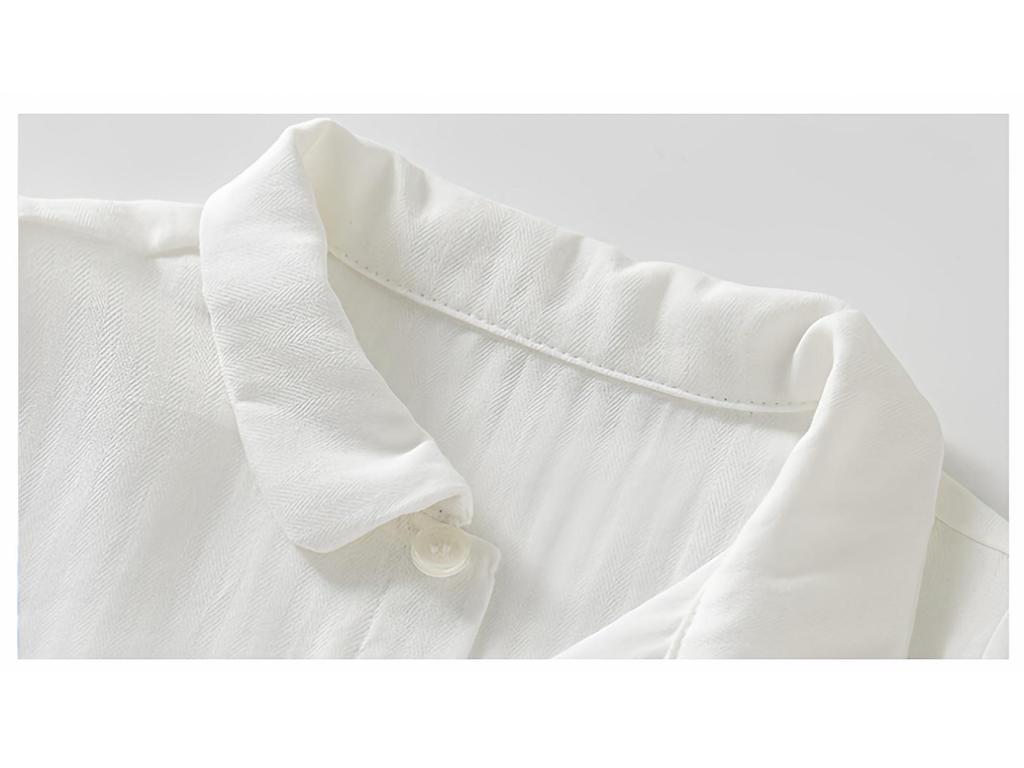 Baby Boy's First Birthday Formal Outfit – Short-Sleeve Shirt & Shorts Set