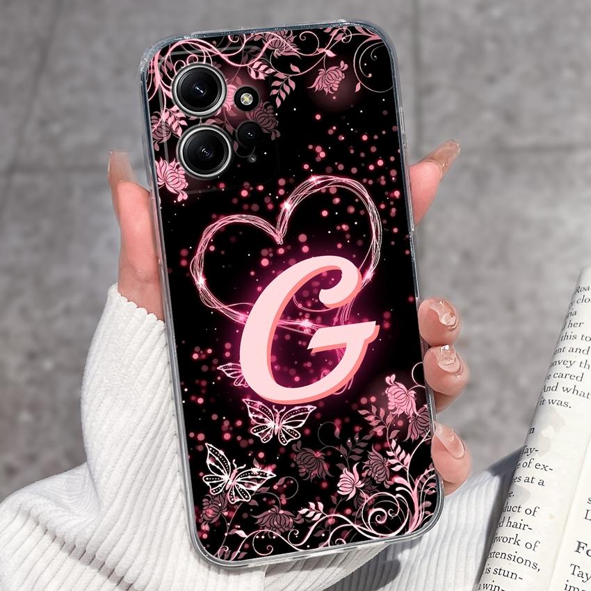 For Redmi Note 12 11 11T Pro Plus 12S 12 Turbo 11S 11SE 5 Plus 5A Pro Phone Cases Star Letters Soft Transparent Silicone Lightweight Back Covers Shell