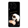 Black Silicone Case For Tecno Camon 30 Premier Pro Case Cartoon Cat Soft Back Cover Case For Tecno Camon 30 S 30S Pro Phone Case