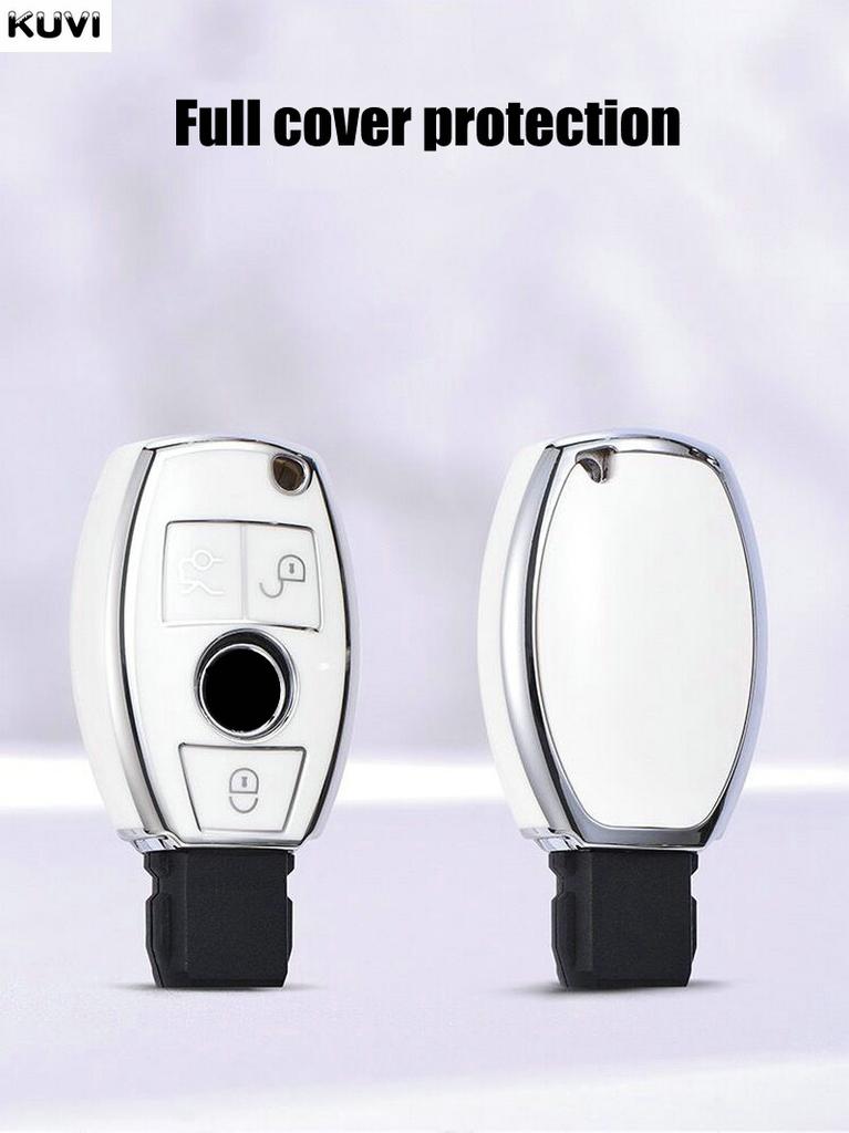 Tpu Car Remote Key Case Cover Shell Fob For Mercedes Benz A B C E R Class Gls Gla Glk Glc Cls Cla Amg W204 W205 W212 W463 W176
