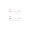 1 Roll Self-Adhesive Removable Freezer Refrigerator Food Storage Paper Sticker Labels White Date Stickers For Home Storage Tags