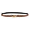 Genuine Leather Womens Belt Summer Vintage Fashion Waistband With Oval Buckle For Outdoor Wear
