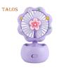 Handheld Mini Fan with Powerful Motor Strong Airflow Low Noise Portable USB Rechargeable Desktop Silent Cooling Fan