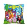 KikoRiki Animation Cartoon Pillowcase Merch Printed Cushion Cover Throw Pillow Cover Home Decor Square Multiple Sizes