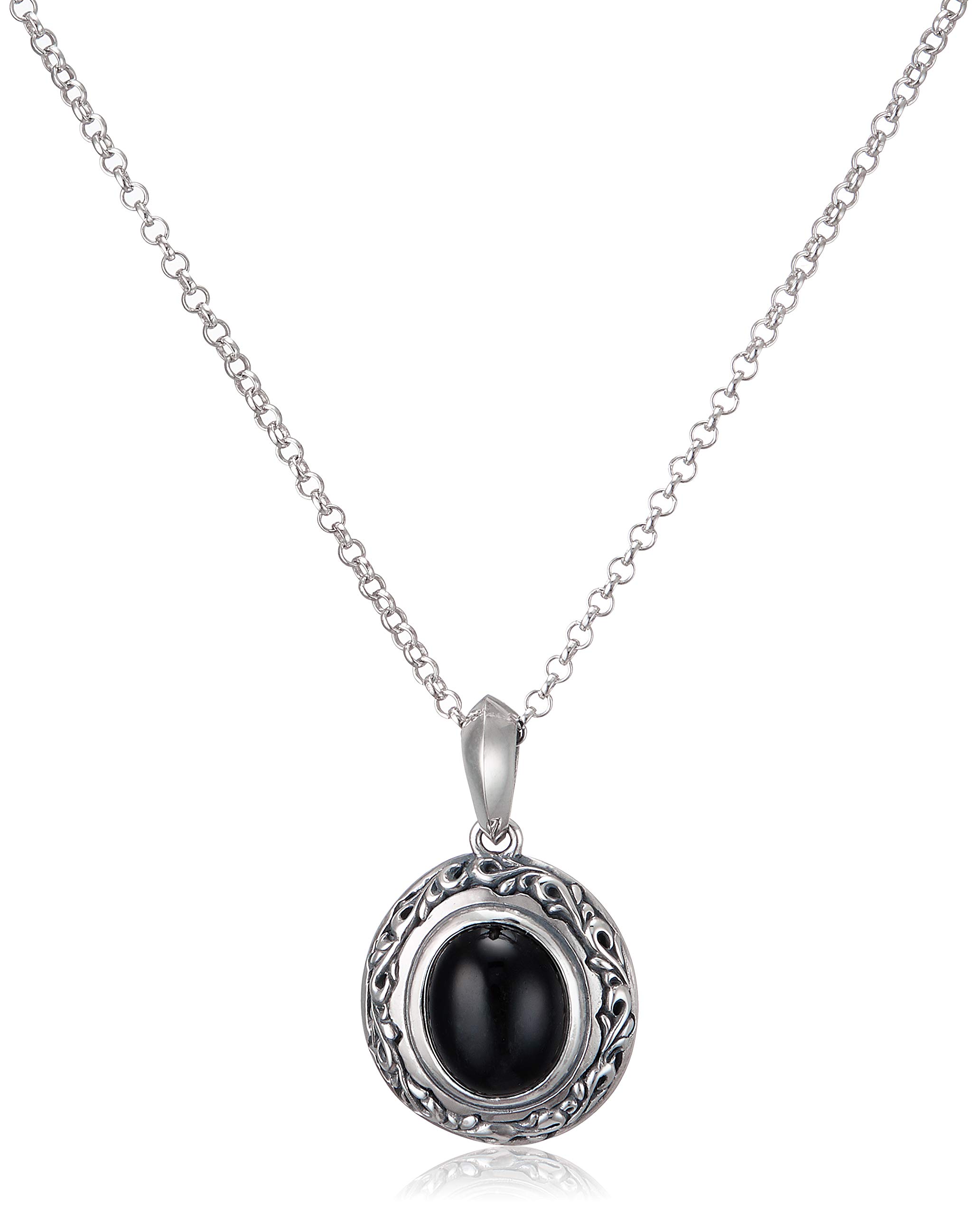 

FREE STYLE Arabesque Black Star Silver Necklace [Free Style] Men s FSP991-BS00950