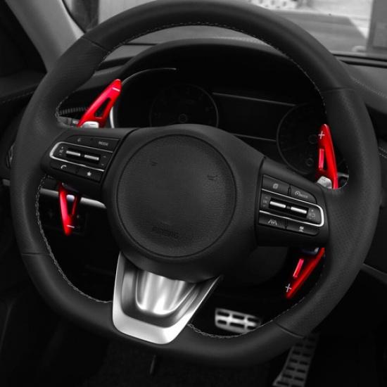 Aluminium Alloy Car Steering Wheel Shift Paddle Extension For Kia Stinger 17-23