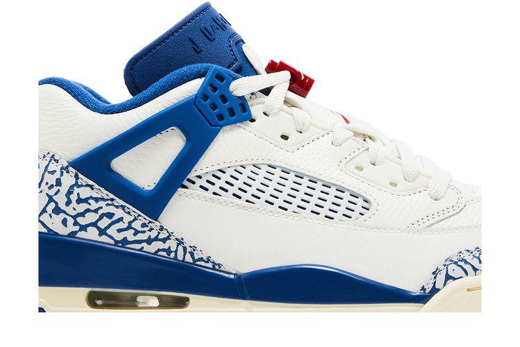 Men's Sneakers Jordan Spizike Low Sail Storm Blue Sail/Varsity Red/Muslin/Storm Blue