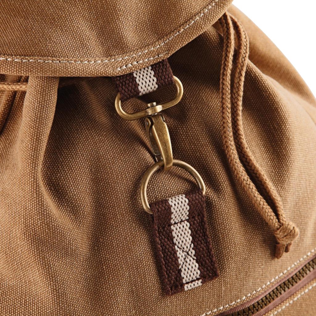 Quadra Vintage Canvas Backpack - 18 Litres (Pack of 2)