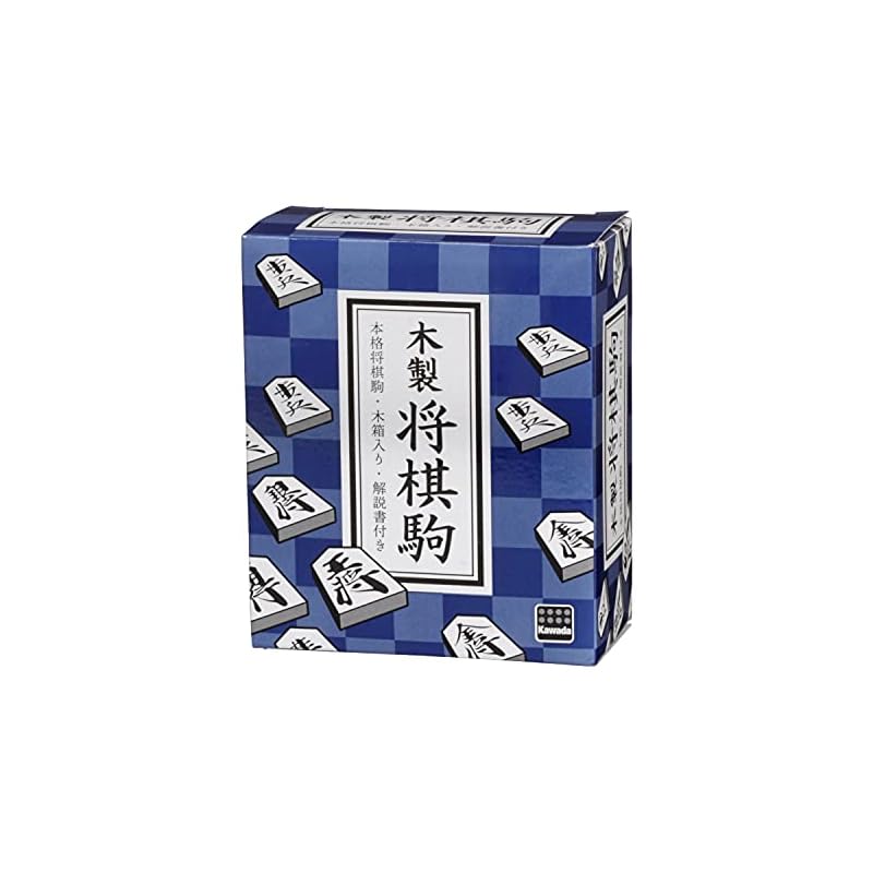 Kawada Wooden Shogi Pieces, 91 x 110 x 45 mm, KBG-05