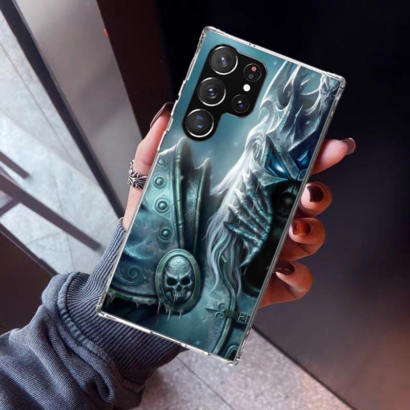 W-World Of W-Warcraft W-Wow Phone Case For Samsung Galaxy S23 S24 S25 Edge S26 Ultra S22 + S21 Plus S20 FE Cover Silicone Print
