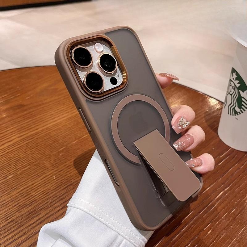 Extreme Sound Bracket Suitable for IPhone 17 Magnetic Phone Case Apple 16 Skin Matte 15 Metal Lens Protection Case