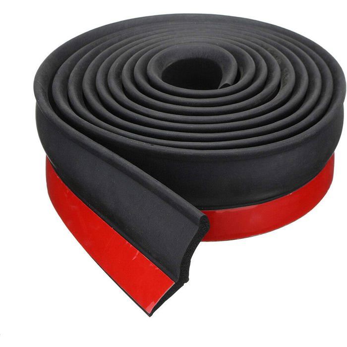 Bande joint pour porte de garage - AIMOONSA - 2,5 m - Caoutchouc résistant - Étanche - Anti-rongeurs