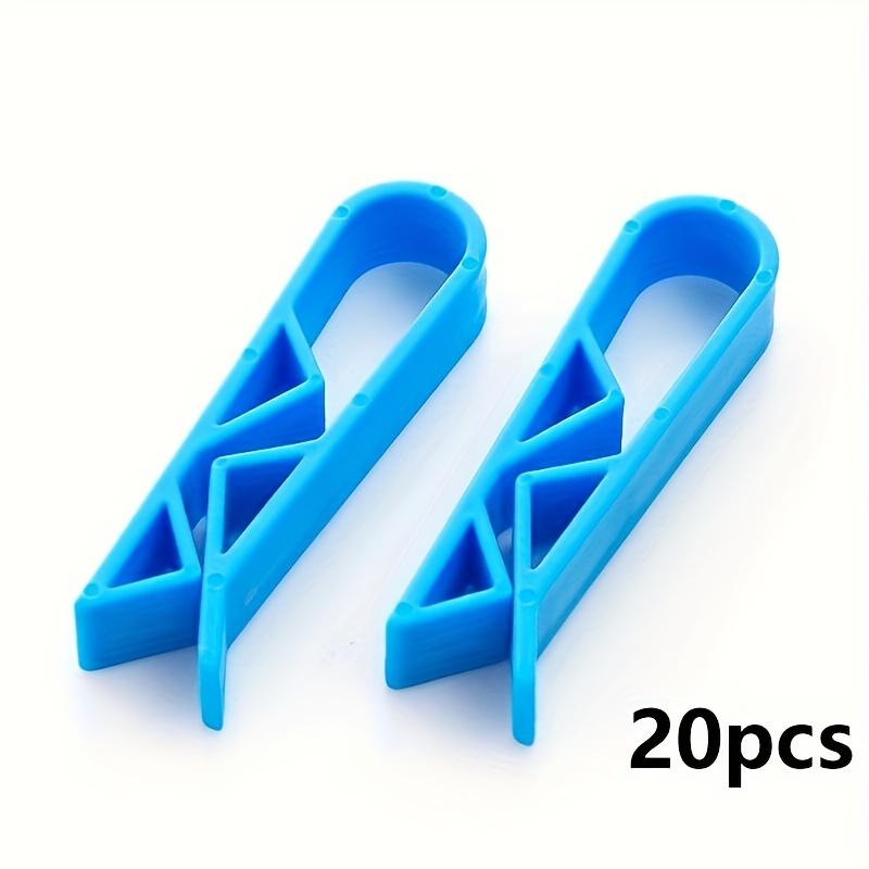 10/20pcs Creative Garbage Bag Holder Clips, Anti-Slip Trash Can Liner Fasteners, Small Divider Side Clips for Home Organization