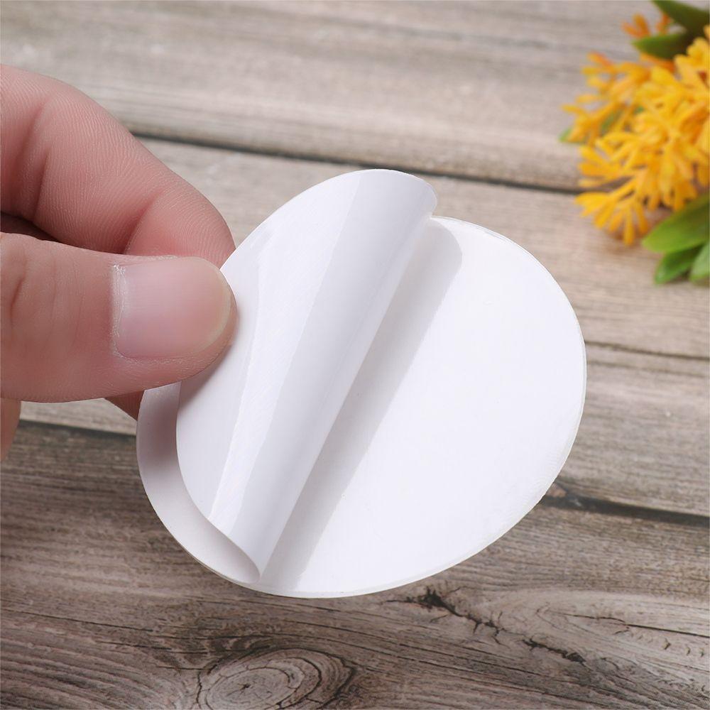 Silicone Transparent Washable Wall Sticker Hooks Magic Stickers Double Sided Adhesive Suction Cup