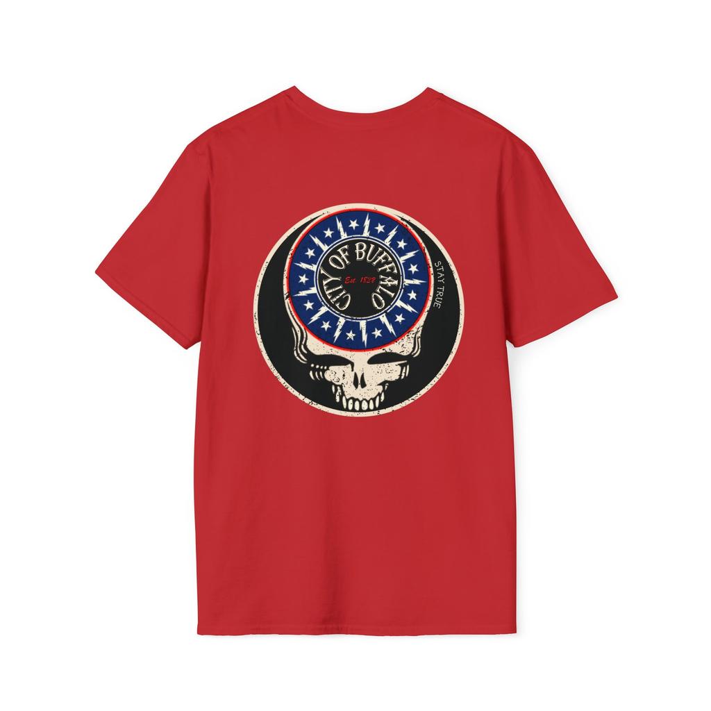 Buffalo Dead Head Unisex Softstyle T-Shirt