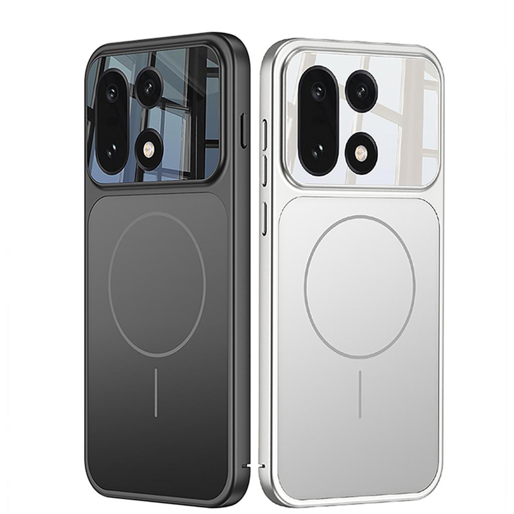 GKK Magnetische Hülle für OnePlus 15 5G, umwandelbar in für iPhone 17 Pro, Mattes PC-Handyhülle