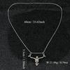 A Fashionable and Creative New Halloween Punk Style Skull Necklace Halloween Gift