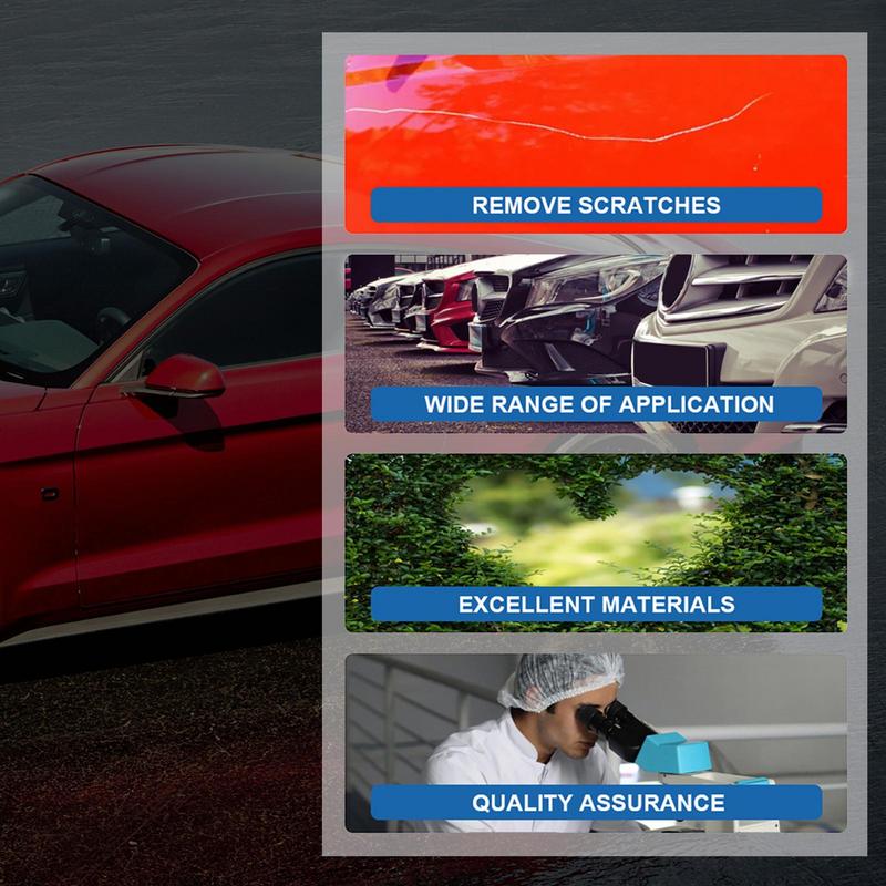 Car Scratch Swirl Remover Professional Car Paint Deep Scratch Repair Agent 100ml Scratch Repair Wax Car Polish Scratch Care For